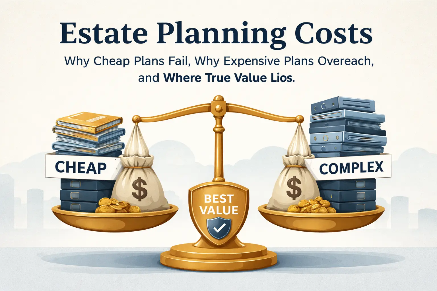 Estate planning costs explained and where true value lies