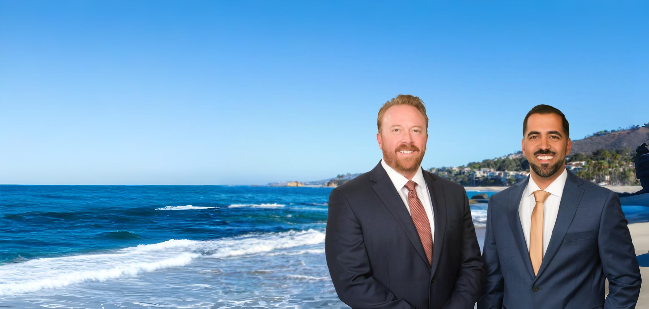 Afati & Page LLP founders Omid Afati and Evan Page, estate planning and probate law specialists in California